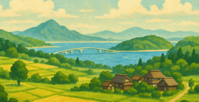 山口県のイラスト