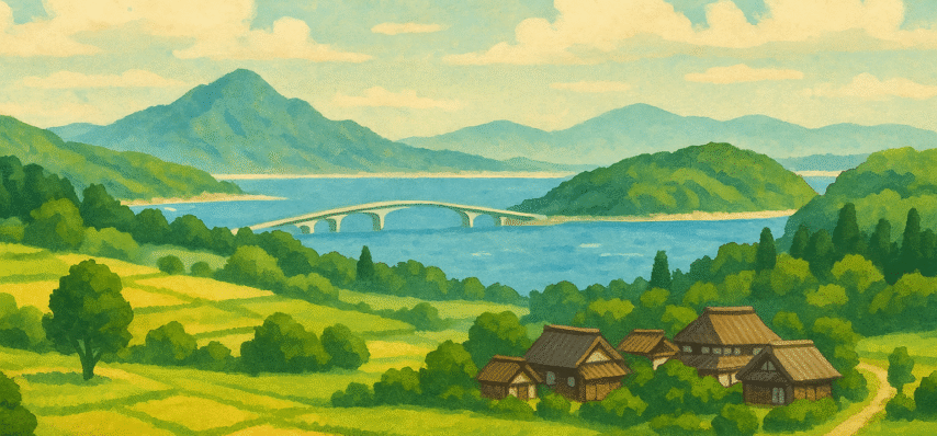 山口県のイラスト