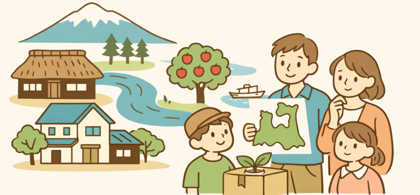 青森県内で引っ越しを検討している家族