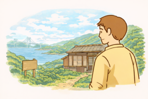 四国で空き家を探す人