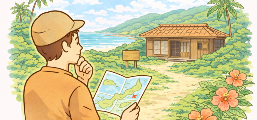 沖縄で空き家を探す人