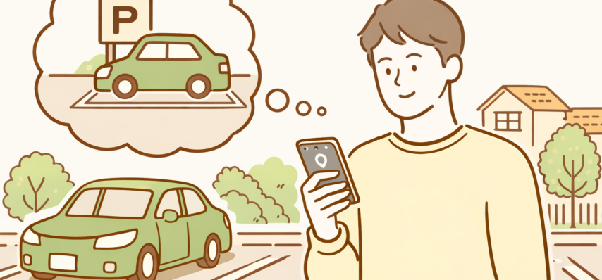 アキッパ(akippa)で駐車場探し