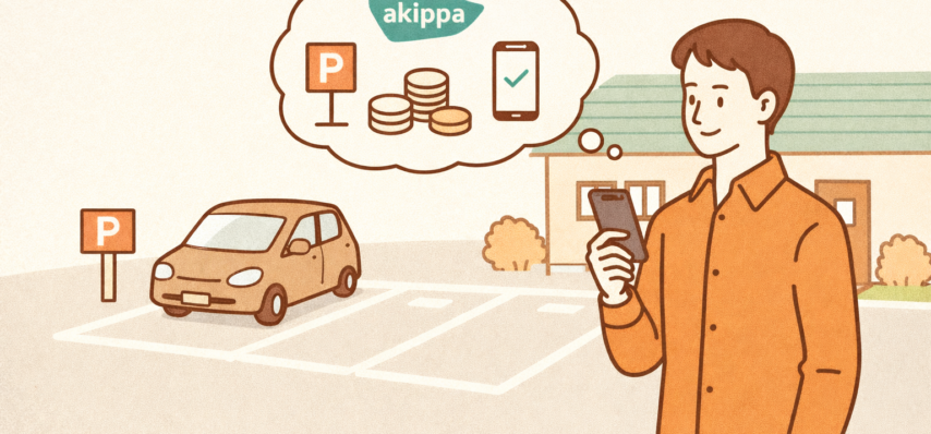 アキッパ(akiipa)で駐車場を貸したい人